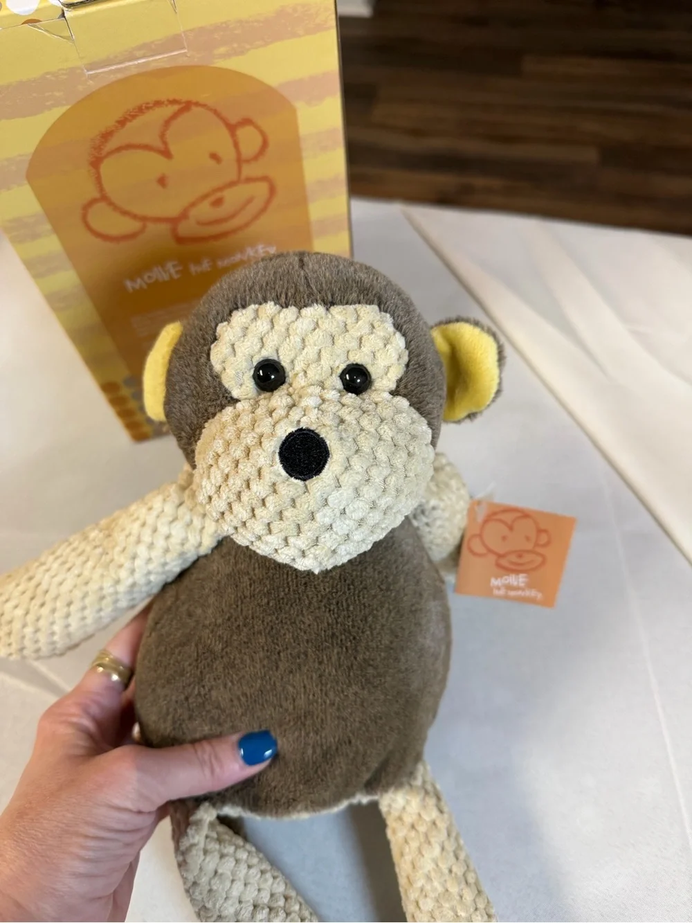 Scentsy Buddy Mollie The Monkey Plush w/ Original Box Retired no scent pack